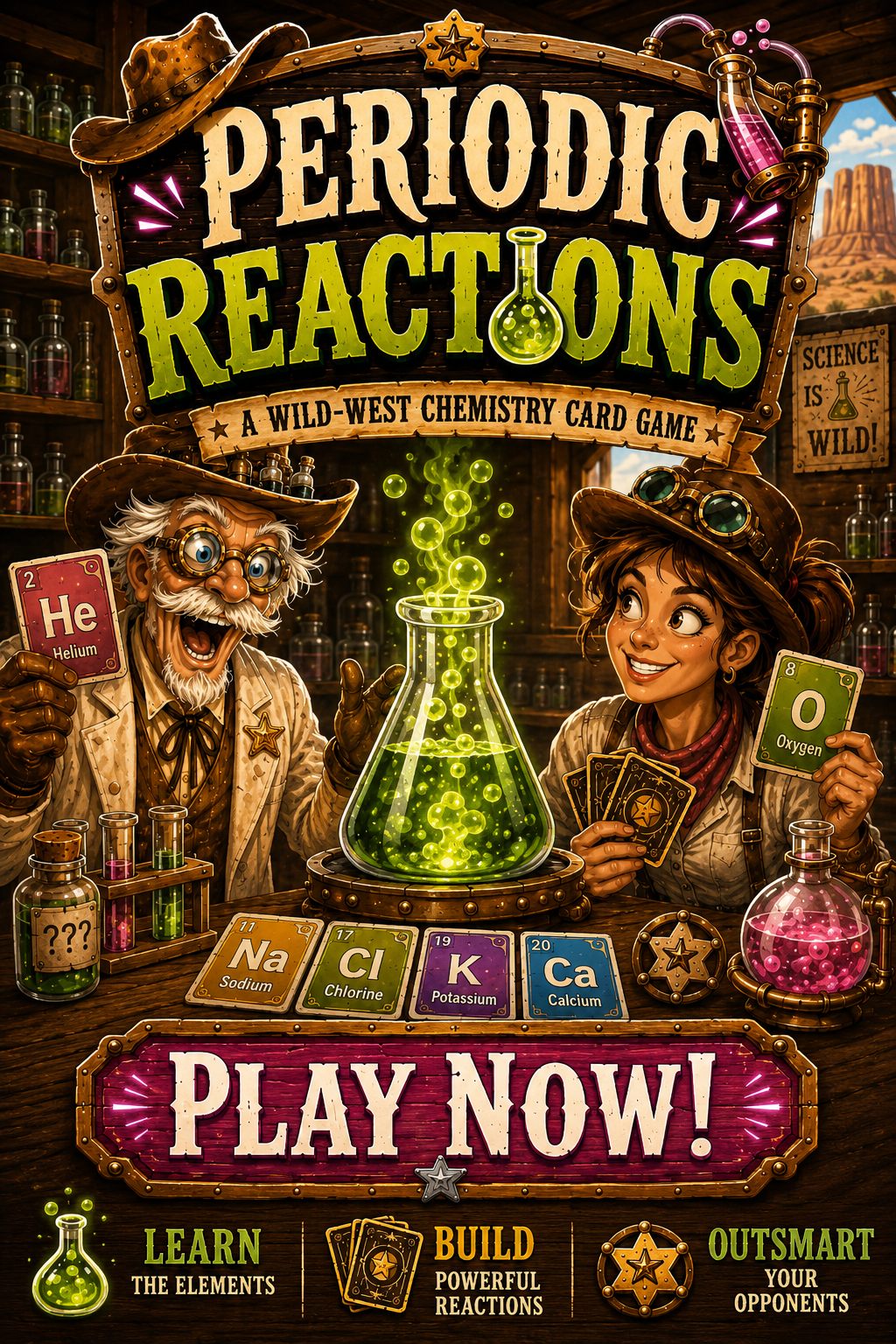 Periodic Reactions pin cover 4.